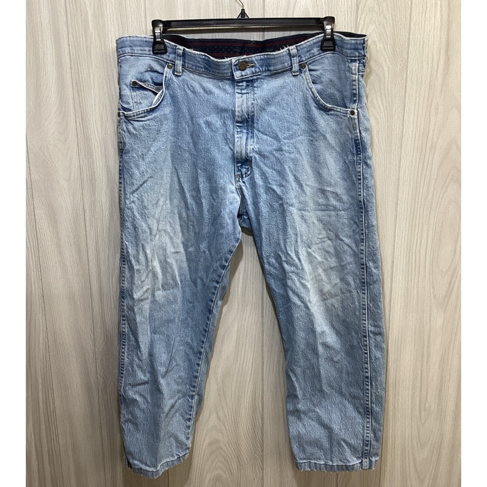 WRANGLER JEANS (Men's Size 40‎ x 29") Regular Fit Jeans Pockets Button Zip 51N